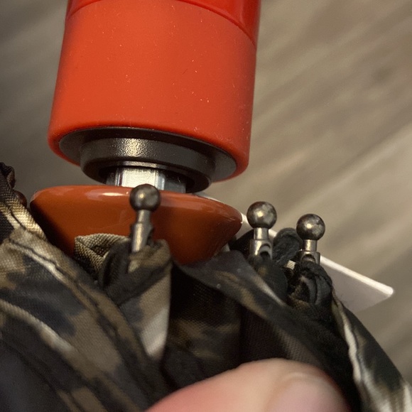 NWT 2015 Diane von furstenberg DVF Umbrella-snow leopard/vintage leopard natural - Picture 5 of 5